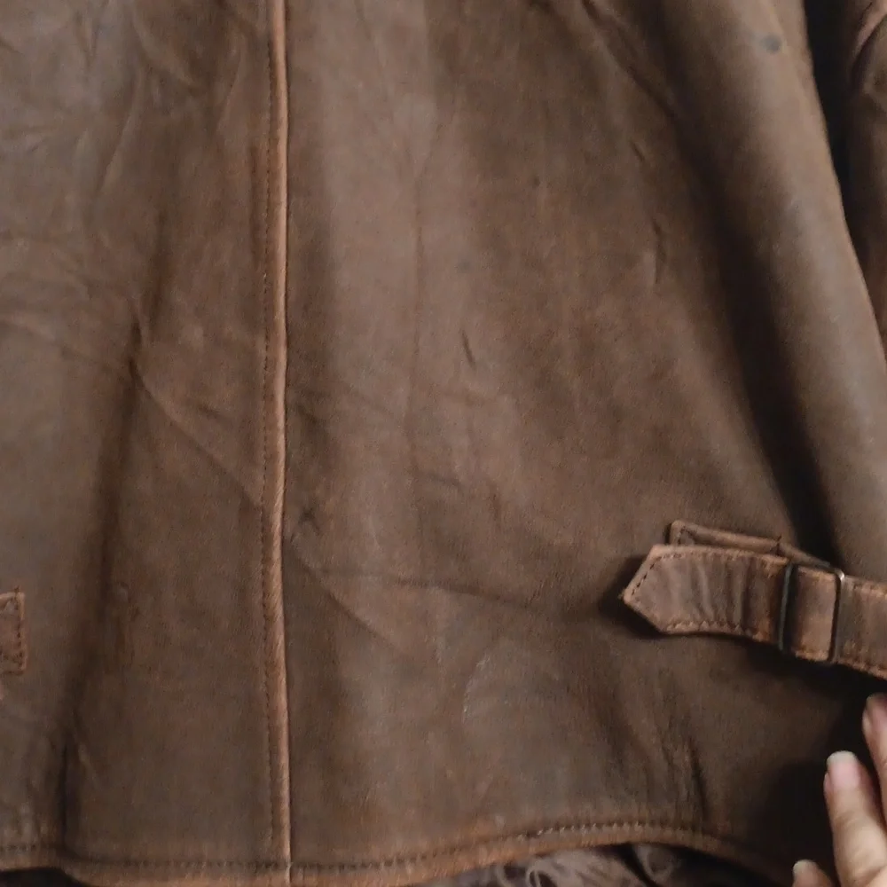 Leather Jacket Unbranded Size Xl